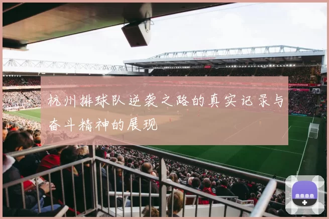 杭州排球队逆袭之路的真实记录与奋斗精神的展现