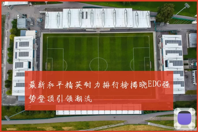 最新和平精英耐力排行榜揭晓EDG强势登顶引领潮流